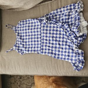 Fab Kids gingham romper